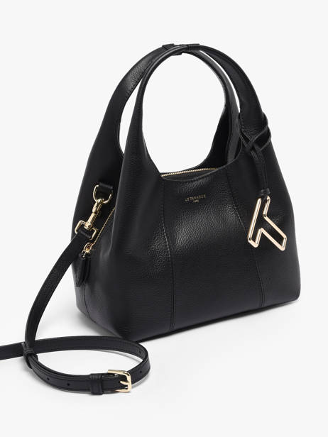 Handtas S Juliette Leder Le tanneur Zwart juliette TJET1000 ander zicht 1